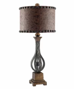 Crestview Collection Rambler Unique Table Lamps, 5-3/4 in. x 15 in. x 33-1/2 in.