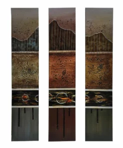 Crestview Collection 12 x 59 in. Triple Play Set of 3 Wall Art Prints, CVTOP1944