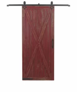 Crestview Collection Modern Farm 1 Wooden Barn Door Decor, CVTWA1457