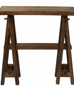 Crestview Collection Bengal Manor Mango Wood A-Frame Console Table, CVFNR424