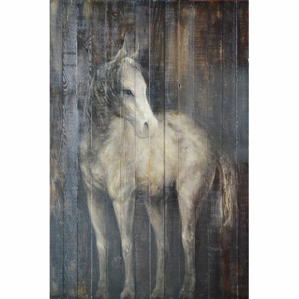 Crestview Collection 40 x 60 in. Max Hand-Painted Horse On Wood, CVTOP2103 3 Crestview Collection 40 x 60 in. Max Hand-Painted Horse On Wood, CVTOP2103