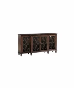 Crestview Collection Hawthorne Estate 4-Door Breakfront Sideboard, CVFVR8002 -Crestview Collection Shop 1667833 A3