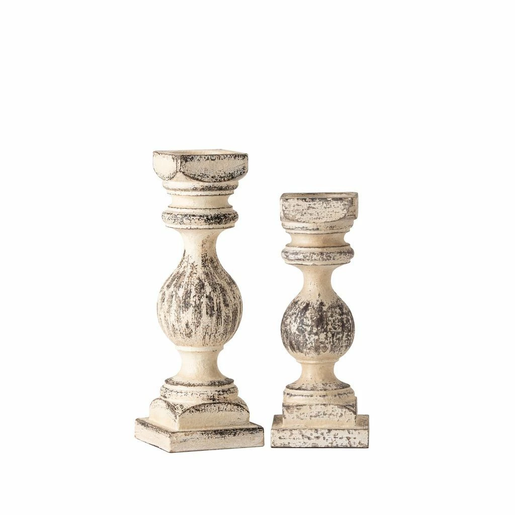 Crestview Collection Emory Candleholders, Set of 2, CVCHE719 4 Crestview Collection Emory Candleholders, Set of 2, CVCHE719 - Image 2