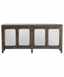 Crestview Collection Northridge 4-Door Sideboard, CVFNR5028