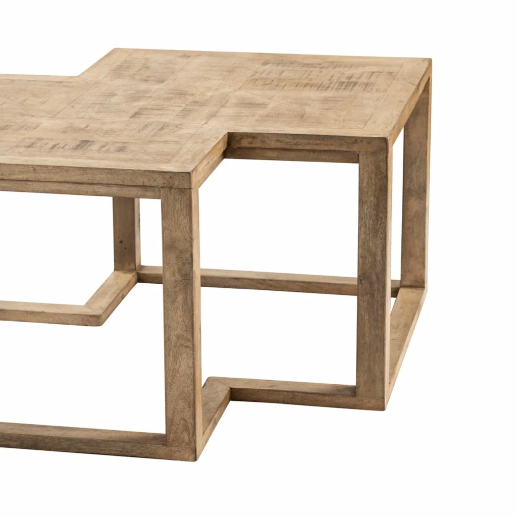 Crestview Collection Winfield Diamond Cocktail Table, CVFNR5035 5 Crestview Collection Winfield Diamond Cocktail Table, CVFNR5035 - Image 3