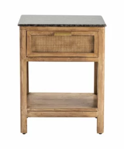 Crestview Collection Palos Park 1 Drawer Side Table, CVFNR5037
