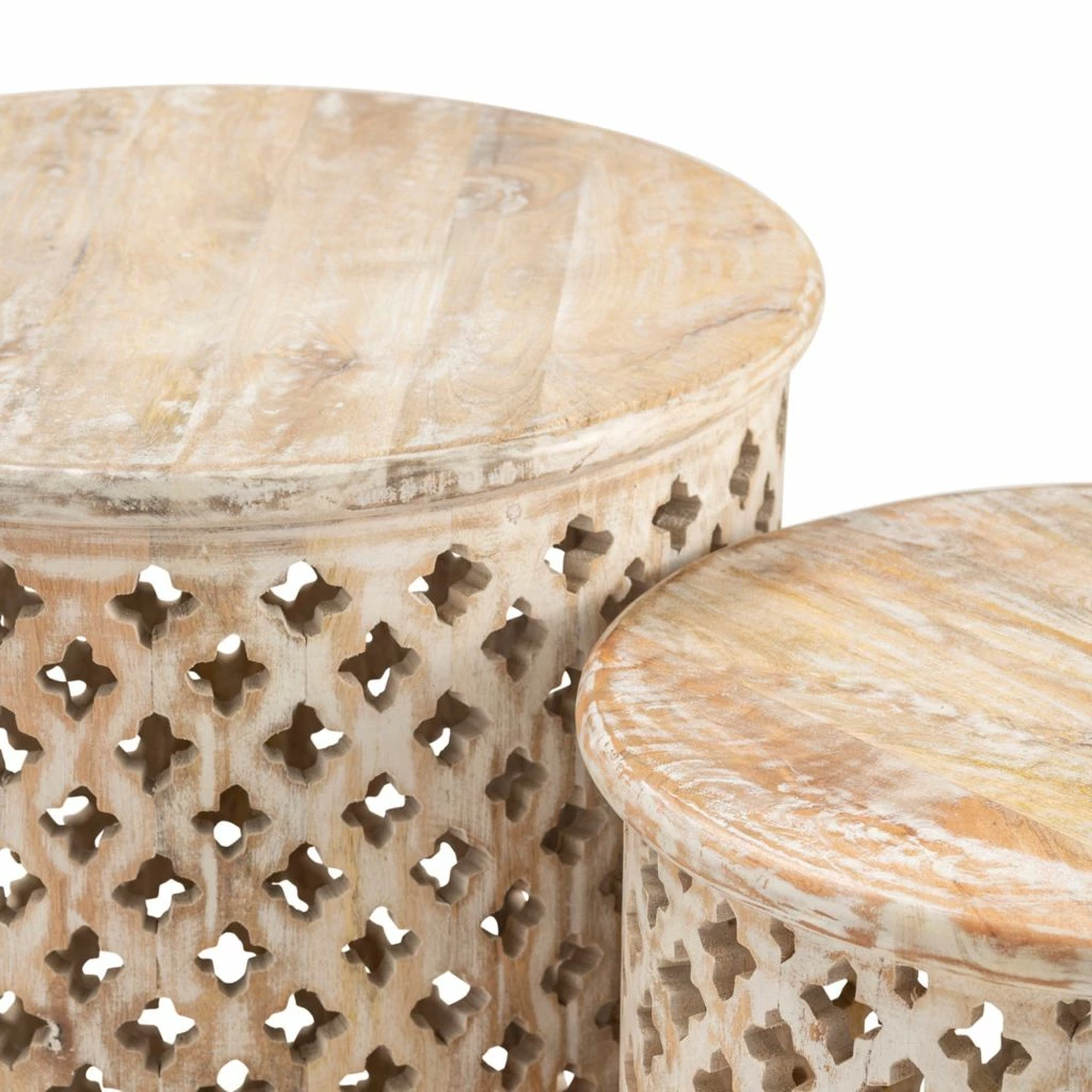 Crestview Collection Midland Round End Tables, CVFNR5102 5 Crestview Collection Midland Round End Tables, CVFNR5102 - Image 3