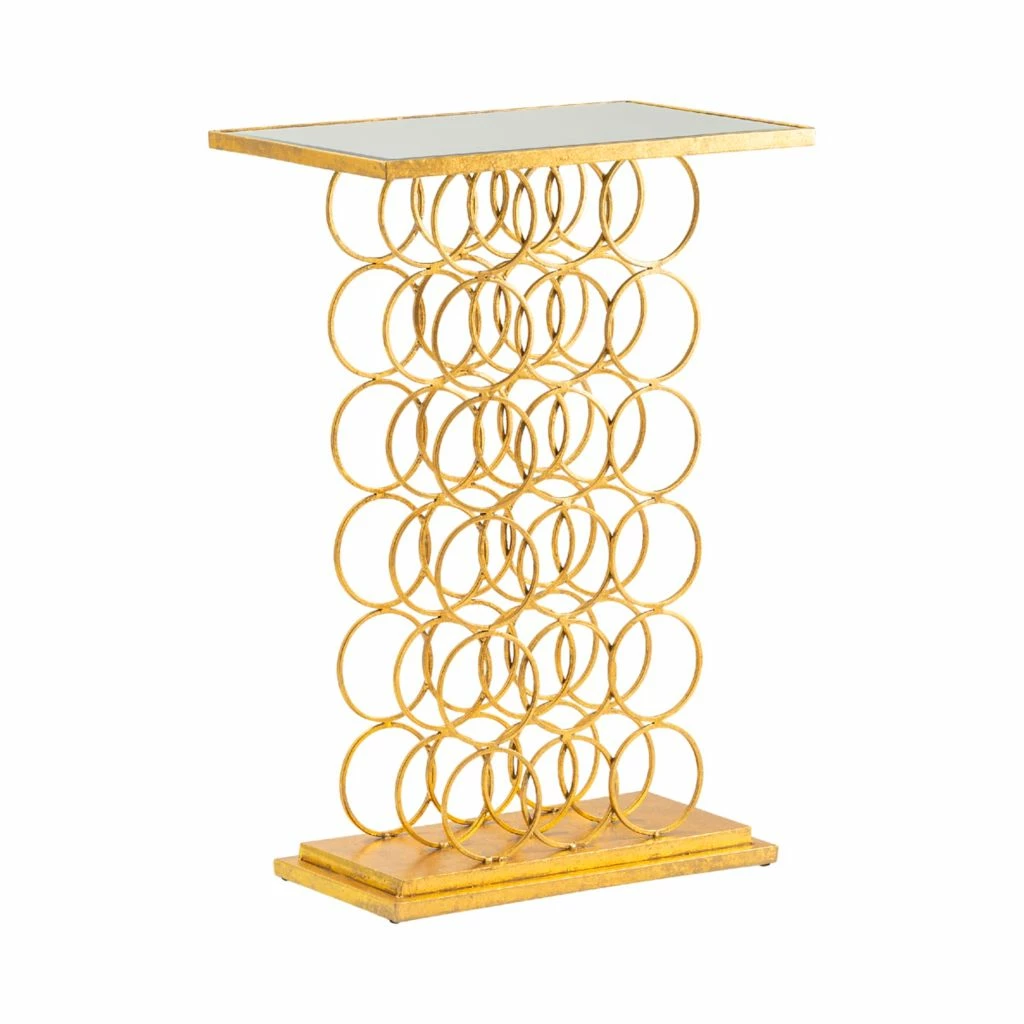 Crestview Collection Melrose Wine Rack Console Table, CVFNR955 4 Crestview Collection Melrose Wine Rack Console Table, CVFNR955 - Image 2