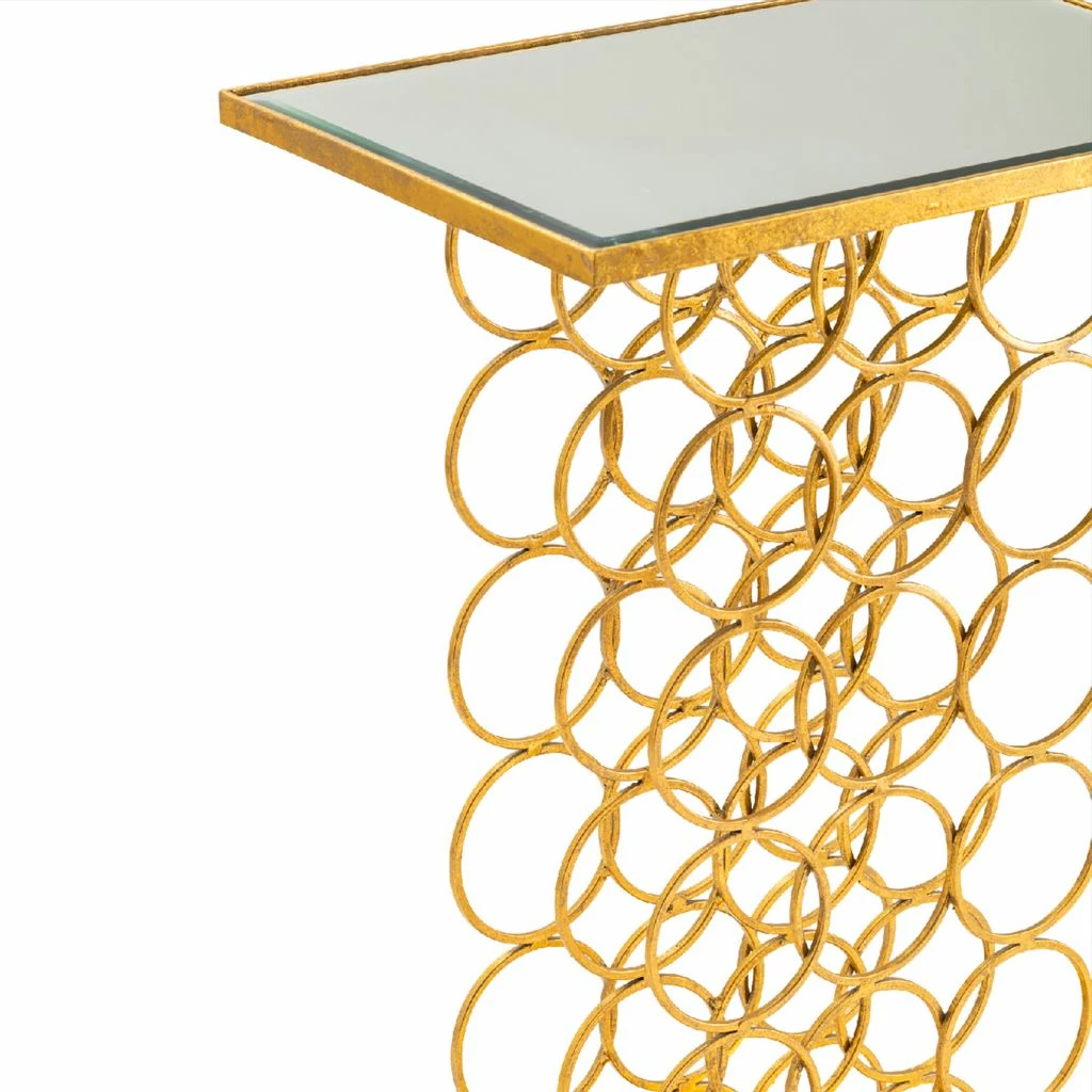 Crestview Collection Melrose Wine Rack Console Table, CVFNR955 5 Crestview Collection Melrose Wine Rack Console Table, CVFNR955 - Image 3