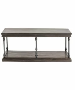 Crestview Collection Covington Rectangle Cocktail Table, 48 x 28 x 20 in., CVFNR960