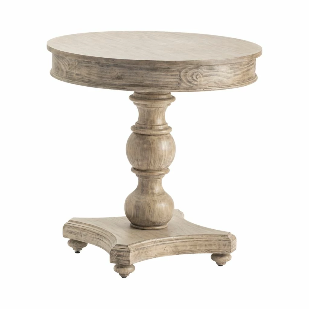 Crestview Collection Hawthorne Estate Round Turned Post Accent Table, CVFVR8011 3 Crestview Collection Hawthorne Estate Round Turned Post Accent Table, CVFVR8011
