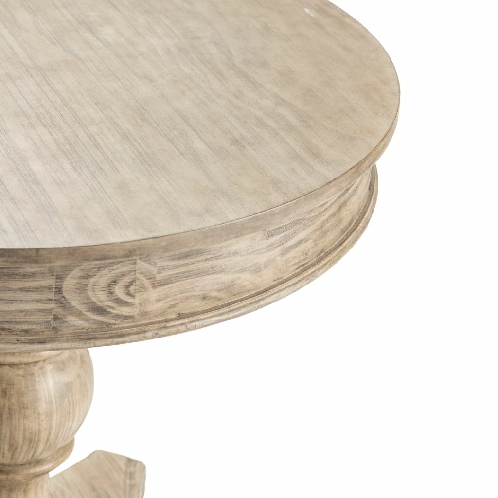 Crestview Collection Hawthorne Estate Round Turned Post Accent Table, CVFVR8011 5 Crestview Collection Hawthorne Estate Round Turned Post Accent Table, CVFVR8011 - Image 3