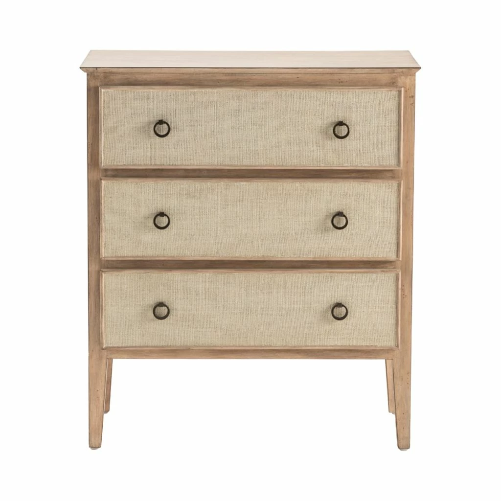Crestview Collection Hawthorne Estate 3 Linen Drawer Chest in a Sand Finish, 32 x 18 x 37 in., CVFVR8050 4 Crestview Collection Hawthorne Estate 3 Linen Drawer Chest in a Sand Finish, 32 x 18 x 37 in., CVFVR8050 - Image 2