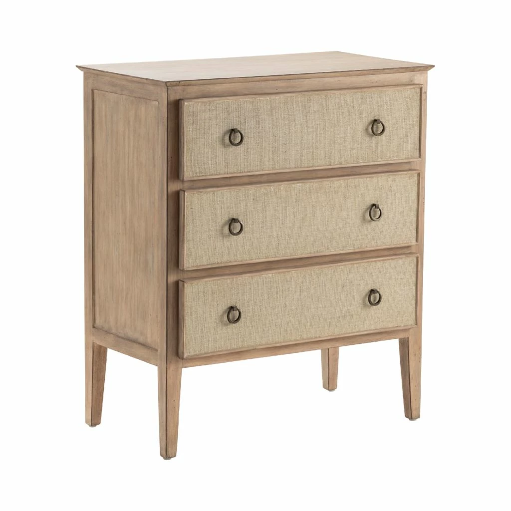 Crestview Collection Hawthorne Estate 3 Linen Drawer Chest in a Sand Finish, 32 x 18 x 37 in., CVFVR8050 5 Crestview Collection Hawthorne Estate 3 Linen Drawer Chest in a Sand Finish, 32 x 18 x 37 in., CVFVR8050 - Image 3