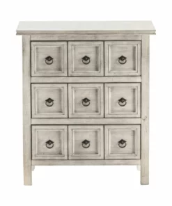 Crestview Collection Hudson 3 Drawer Chest, CVFVR8304