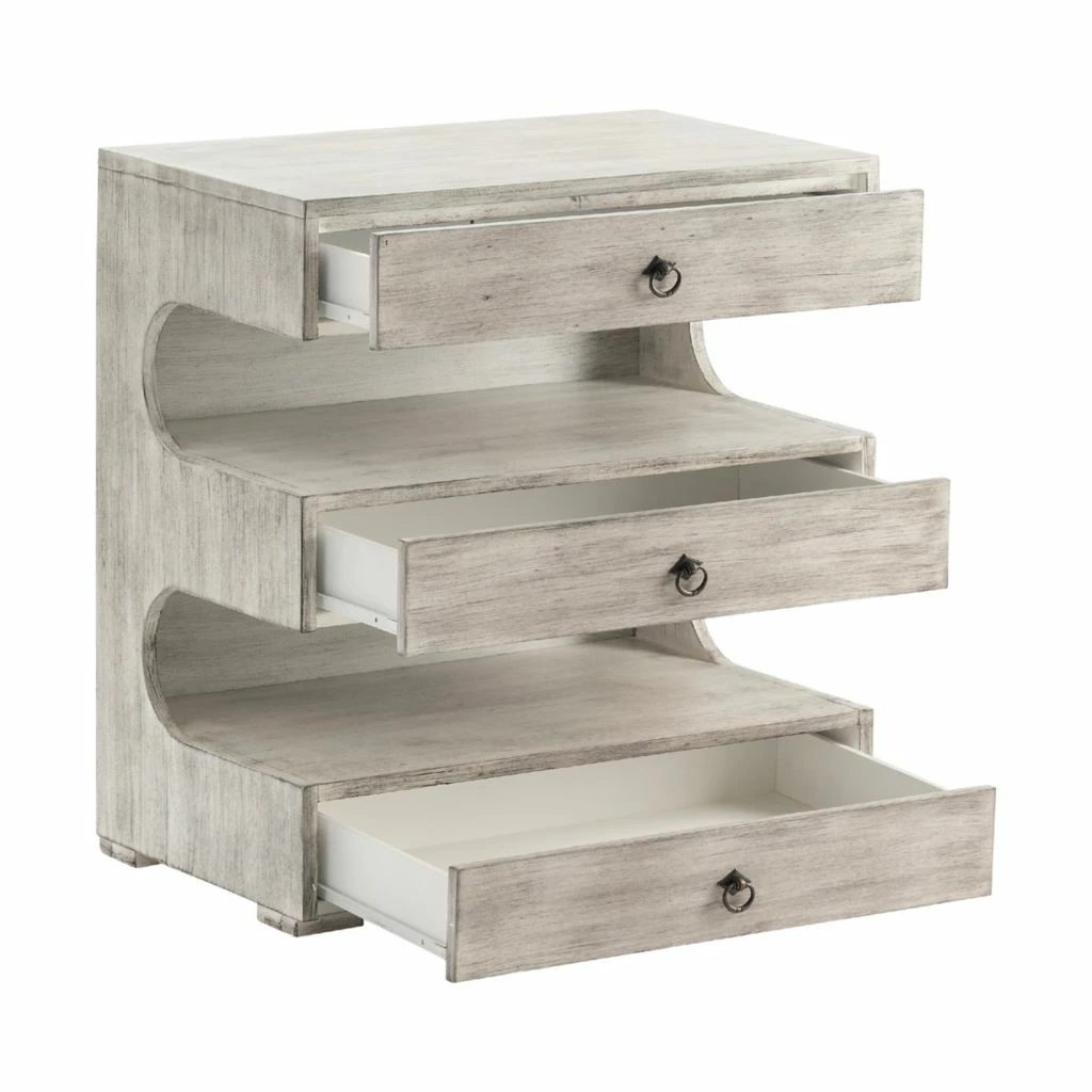 Crestview Collection Annapolis 3 Drawer Chest, CVFVR8306 5 Crestview Collection Annapolis 3 Drawer Chest, CVFVR8306 - Image 3