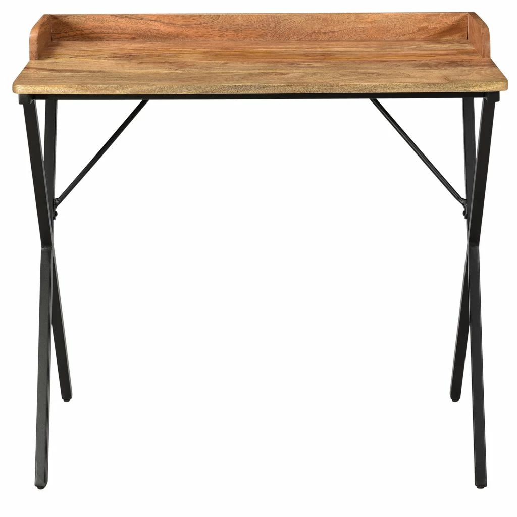 Crestview Collection Erica Wood and Metal Desk, EVFNR1148 4 Crestview Collection Erica Wood and Metal Desk, EVFNR1148 - Image 2