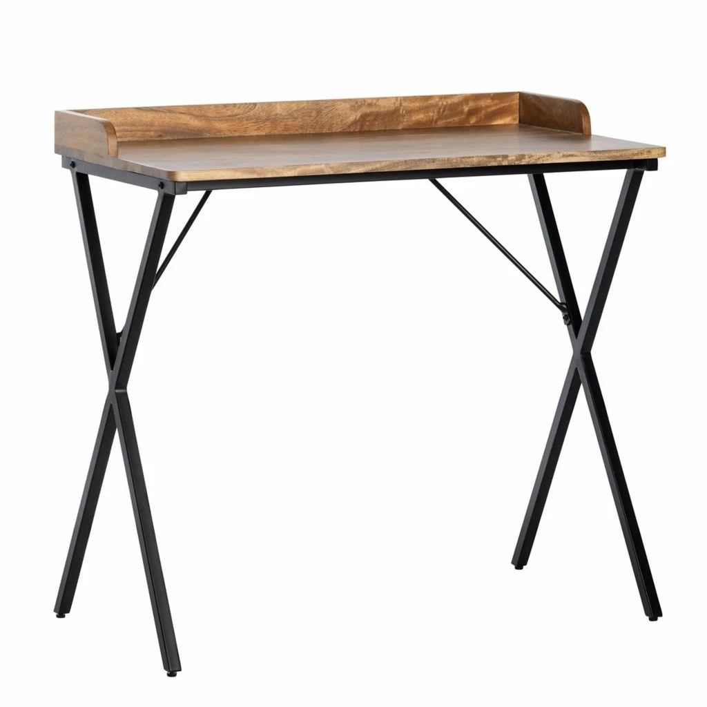 Crestview Collection Erica Wood and Metal Desk, EVFNR1148 5 Crestview Collection Erica Wood and Metal Desk, EVFNR1148 - Image 3