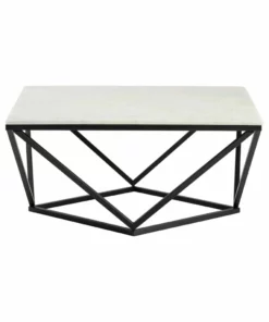 Crestview Collection Marble Cocktail Table, CVFNR928