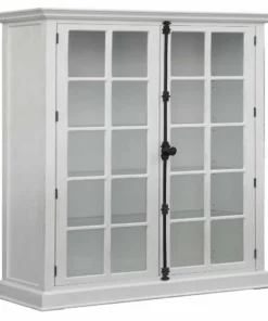 Crestview Collection Coventry Double Door Curio Cabinet, CVFZR3646