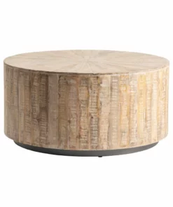 Crestview Collection Bengal Manor Round Cocktail Table, CVFNR820