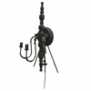 Crestview Collection Shelton Black Iron Wall Sconce, 14 in. x 12 in. x 31.5 in., CVW1P427 1 Crestview Collection Shelton Black Iron Wall Sconce, 14 in. x 12 in. x 31.5 in., CVW1P427 -Crestview Collection Shop 1712859