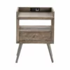 Crestview Collection Freeport USB Outlet Accent Table, 1-Drawer, CVFNR817 -Crestview Collection Shop 1712869