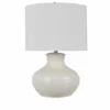 Crestview Collection Nala Khaki and White Glazed Ceramic Table Lamp -Crestview Collection Shop 1712923
