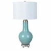 Crestview Collection Penta Ceramic Table Lamp, Light Aqua Blue, CVAP2027 1 Crestview Collection Penta Ceramic Table Lamp, Light Aqua Blue, CVAP2027 -Crestview Collection Shop 1712934