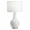 Crestview Collection Ceramic and Metal Table Lamp, White, AP2206WHSNG 1 Crestview Collection Ceramic and Metal Table Lamp, White, AP2206WHSNG -Crestview Collection Shop 1713028