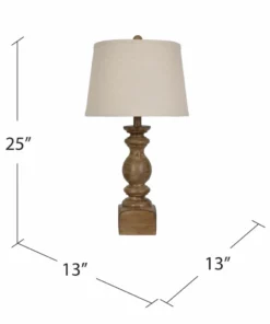 Crestview Collection Resin Table Lamp -Crestview Collection Shop 1713124 A1