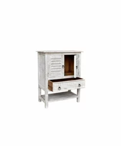 Crestview Collection Bengal Manor Mango Wood Accent Chest, 2-Door, 1-Drawer, CVFNR486 7 Crestview Collection Bengal Manor Mango Wood Accent Chest, 2-Door, 1-Drawer, CVFNR486 -Crestview Collection Shop 1713157 A1