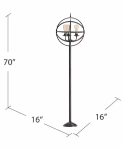 Crestview Collection Global Floor Lamp -Crestview Collection Shop 1713167 A1
