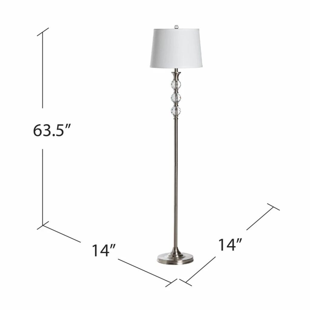 Crestview Collection Metal Floor Lamp 6 Crestview Collection Metal Floor Lamp - Image 4