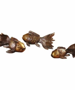 Crestview Collection Koi Statues, Set of 3