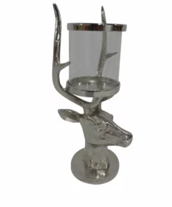 Crestview Collection Stag Candle Holder