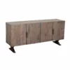Crestview Collection 4-Door Wood and Metal Sideboard, CVFNR844 -Crestview Collection Shop 1713314