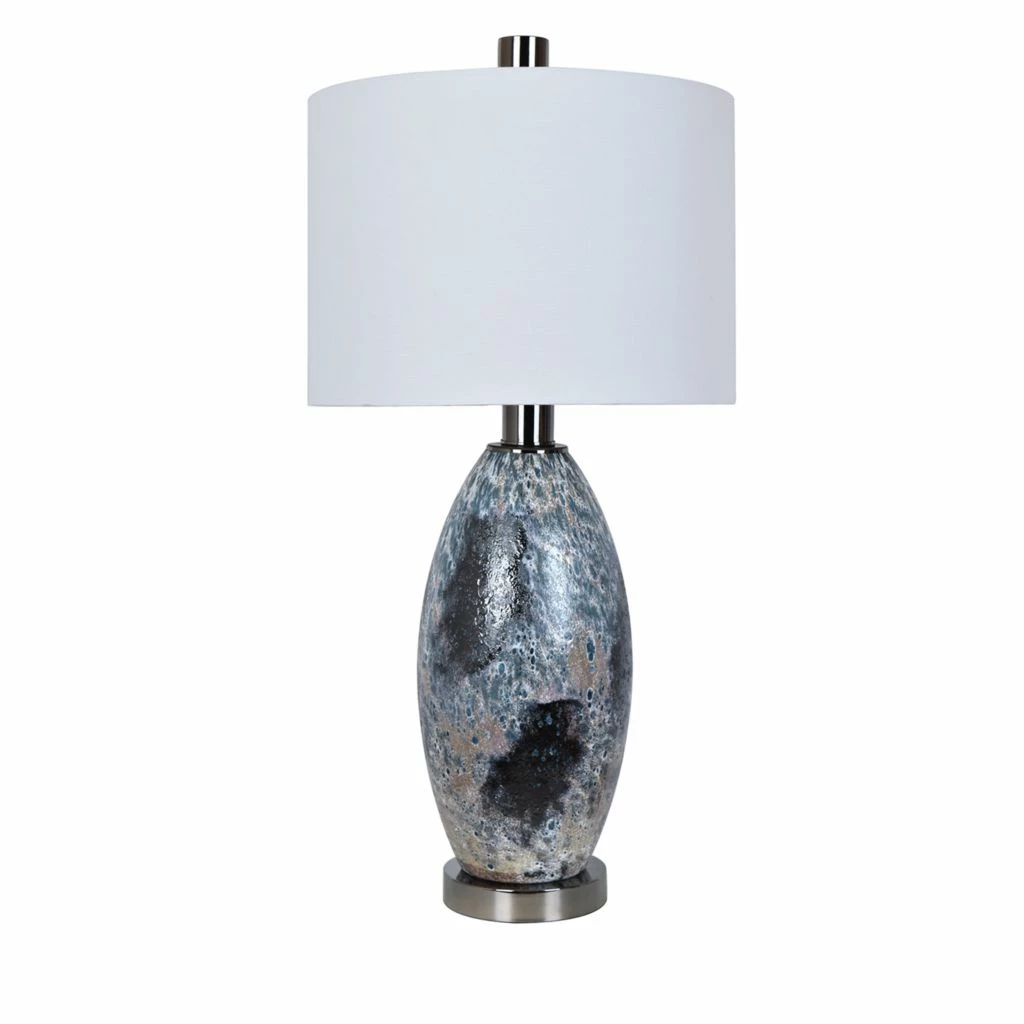 Crestview Collection Logan Glass Table Lamp, CVAZBS041 3 Crestview Collection Logan Glass Table Lamp, CVAZBS041