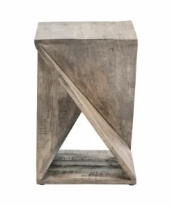 Crestview Collection Bengal Manor Twist End Table, CVFNR708