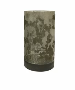 Crestview Collection Adele Medium Glass Hurricane